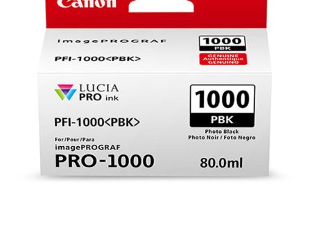 Canon PFI-1000 Photo Ink Black on Sale