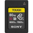 Sony Tough 80GB CFexpressA Memory Card Online Hot Sale