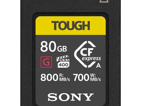 Sony Tough 80GB CFexpressA Memory Card Online Hot Sale