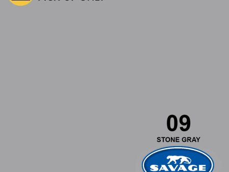 Savage 107  Stone Gray Seamless Background Paper Discount