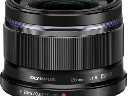 Olympus M.Zuiko 25mm f 1.8 Black Lens on Sale